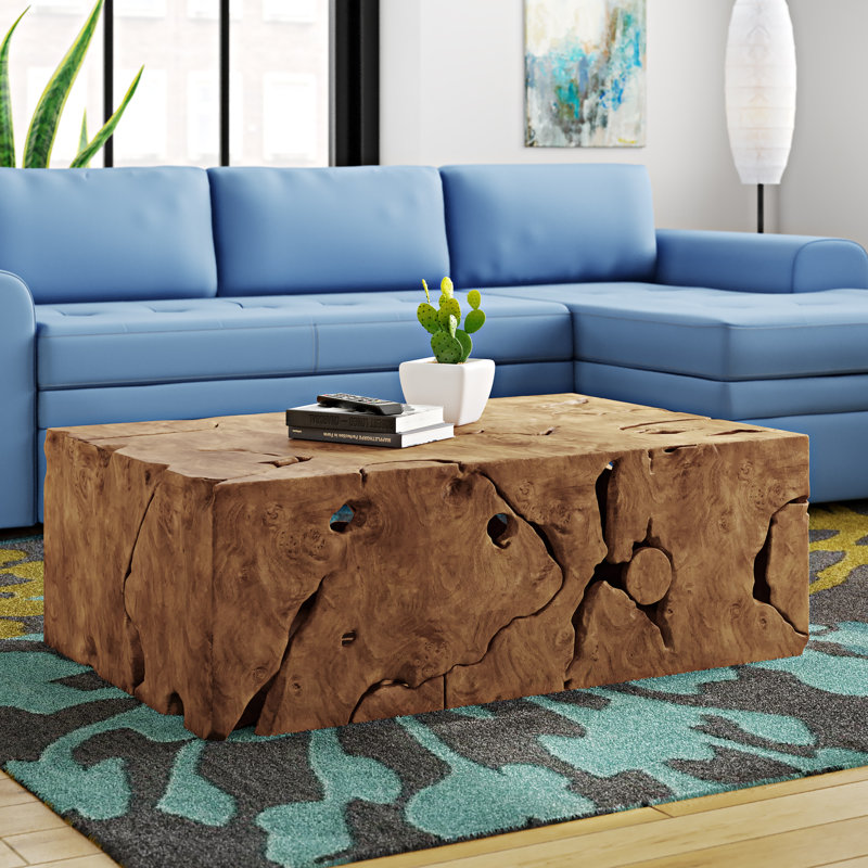 Slice Solid Wood Coffee Table