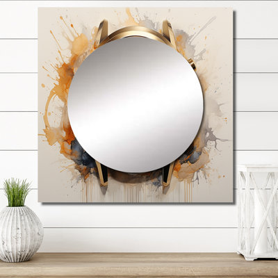 Kielsen - Watches Large Square Mirror Wall Decor For Bedroom