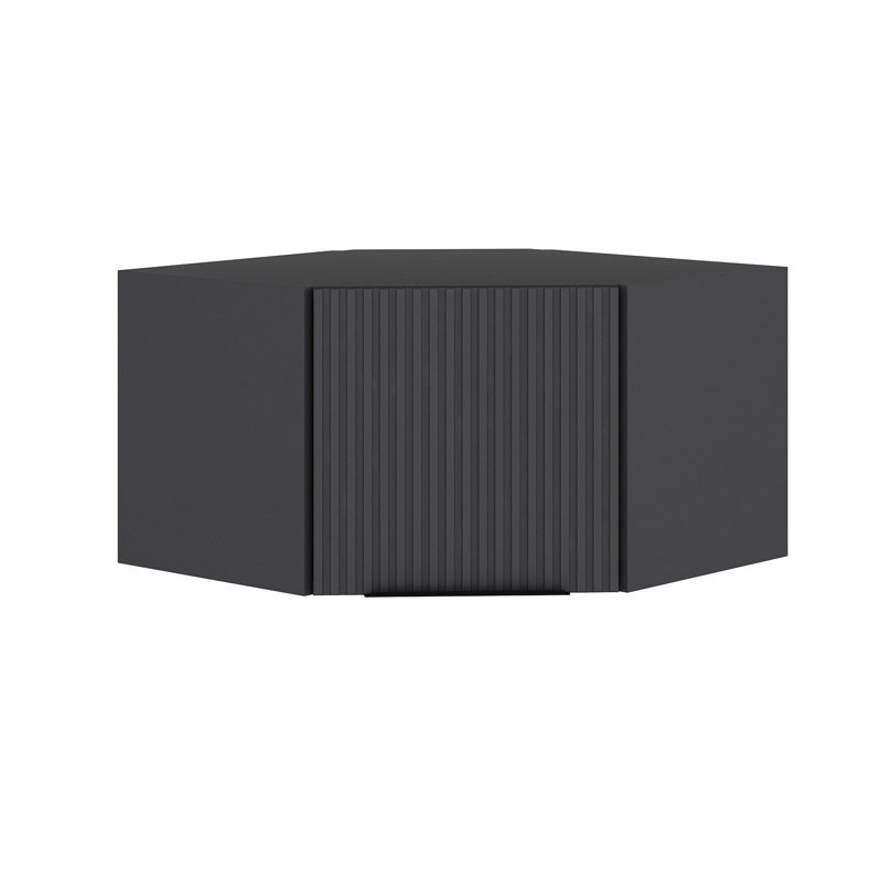 Minerva Rectangle Accent Cabinet, Anthracite