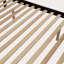 Lit superposé simple au-dessus d'un lit double avec lit gigogne simple, rangement et barrière de sécurité pour chambre à coucher, dortoir, pour adultes