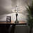 Sehnaz Tiffany Table Lamp White Stained Glass Flowers Included LED Bulbs 22"H*12"W*12"D