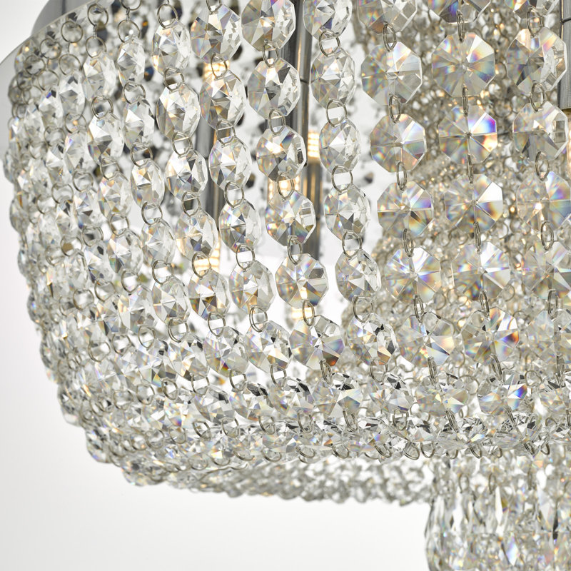 Dowd Crystal Flush Mount