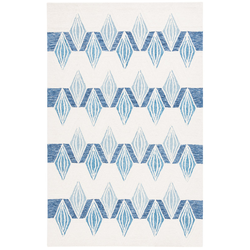 Tapis rond en laine 6 pi Keriel, Rectangle 8 pi x 10 pi