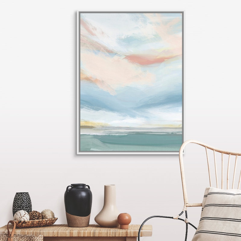 «Sweetness I» par Isabelle Z - reproduction d'art, Toile blanche encadrée, H 42 po x l 32 po x P 1,75 po
