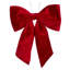 Vickerman 24" x 32" Faux Fur Bow. Festive Christmas Decor and it is Ready to Hang.-1184561348-1184561349