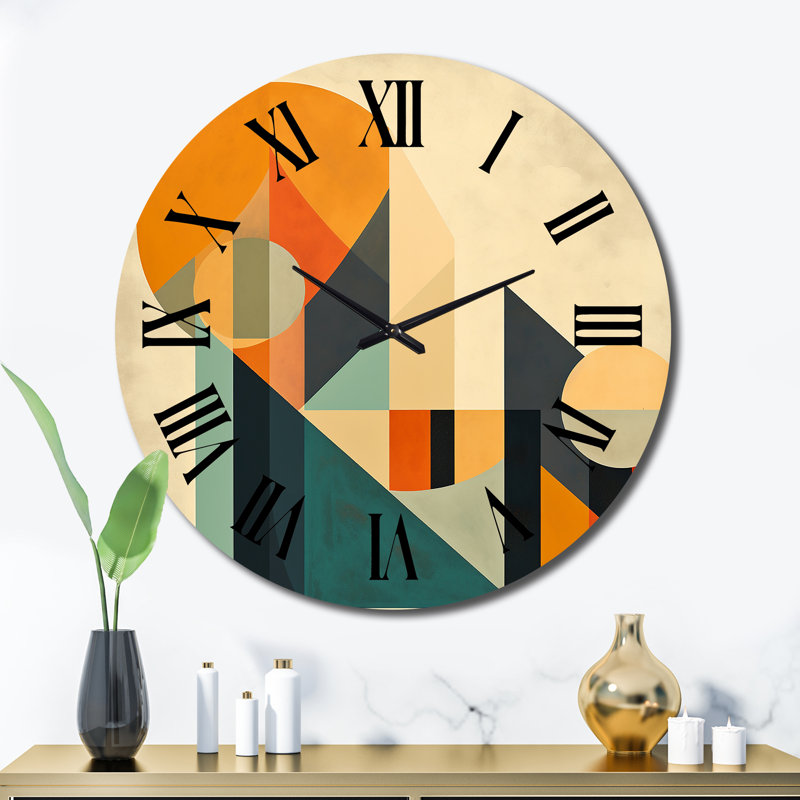 Metal Wall Clock, Extra Large