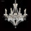Dynasty Cast Brass 9 - Light Chandelier