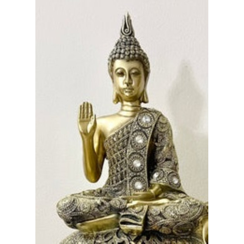 Figurine Imari grand bouddha sur éléphant