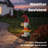 Pip Mushcap Solar Gnome Statue With Lantern LED Light