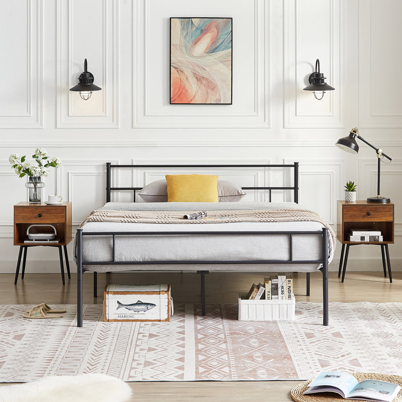 Kempst Steel Piece Bedroom Set, Queen