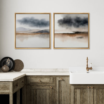 Art mural encadré abstrait rétro antique classique pour chambre à coucher