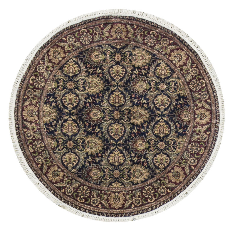 Manchuria One-of-a-Kind Round 4' X 4' Hand Knotted Area Rug