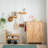 Little Sheep Solid Rubberwood Shoe Storage Bench with Shelf