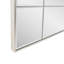 Knightbridge Solid + Manufactured Wood Wall Mirror