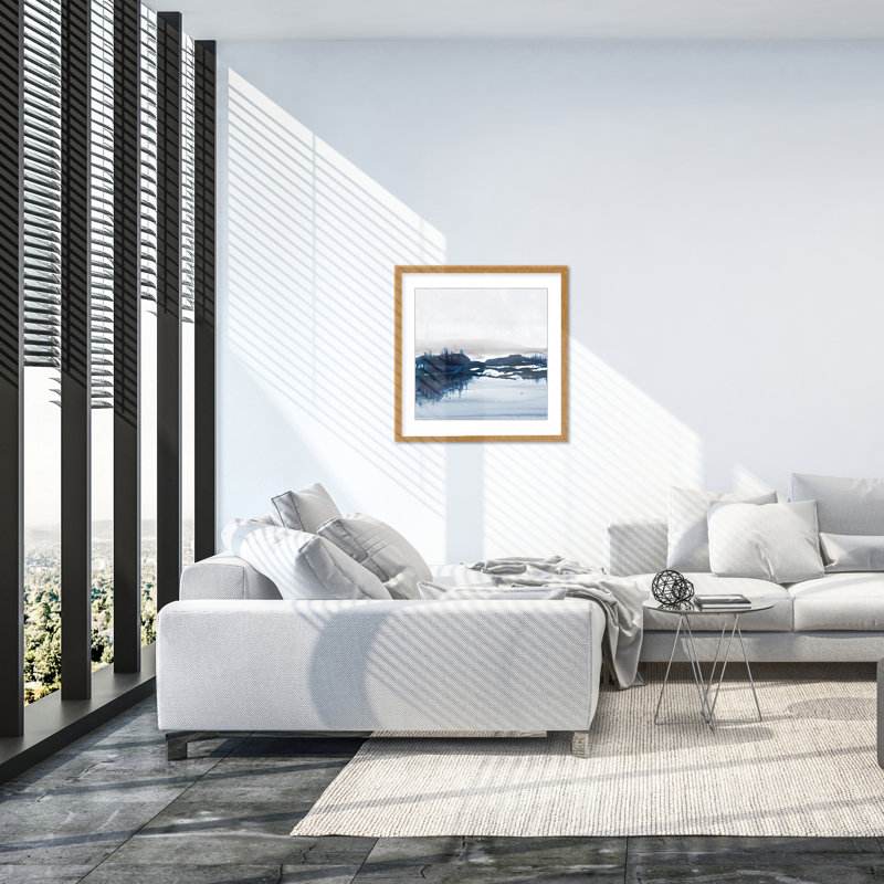 Coastal Retreat Sea View, 48" H x 48" W
