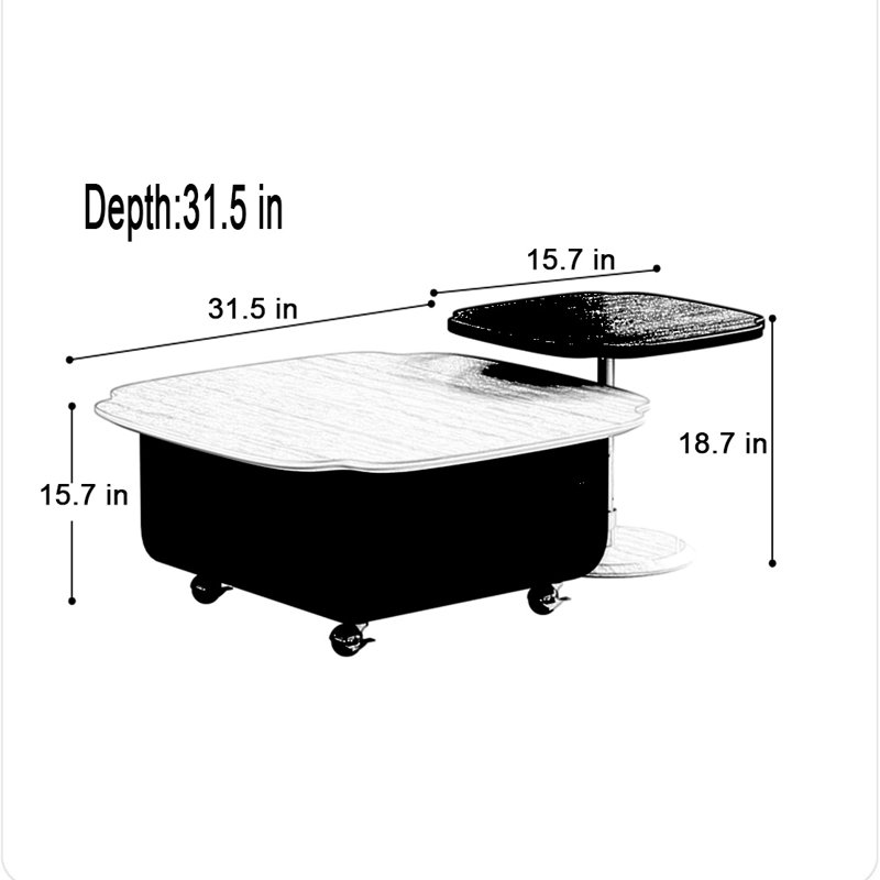 Table basse Modern Luxury