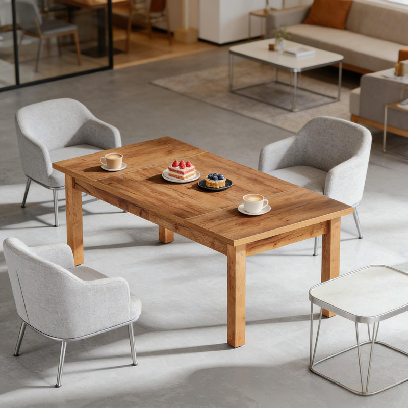 Large Kitchen Table,Dining Table,Rustic Chating Table,Coffee Table