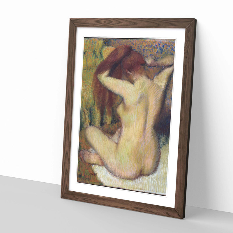 Edgar Degas - Single Picture Frame Painting, Walnut