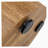 Modern Minimalist Set of Three Wood colour Cylinder Marble-Patterned MDF Living Room Table Sets.