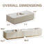 Ensemble de table de salon 2 pièces