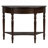 Farmhouse Half Moon Console Table With Drawer & Shelf,Sofa Table For Entryway,Living Room, Hallway And Foyer-128993959