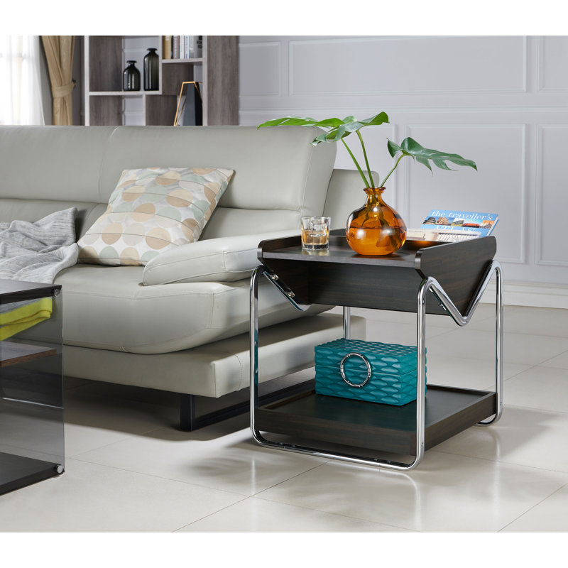  Table de bout avec rangement Frame