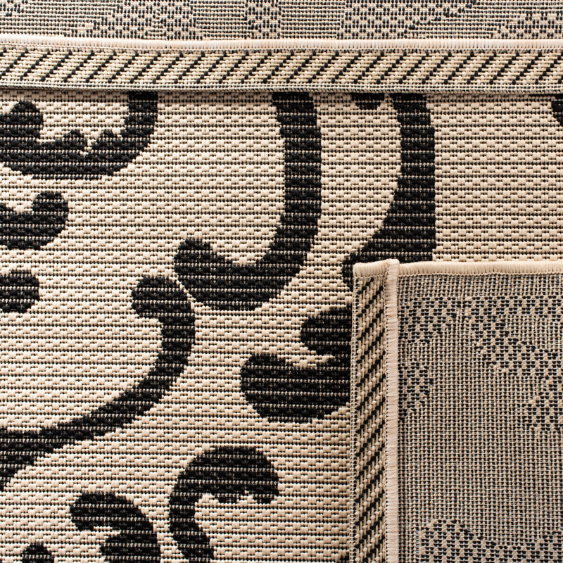 Herefordshire Performance Oriental Indoor/Outdoor Area Rug, Rectangle 2' x 3'7"