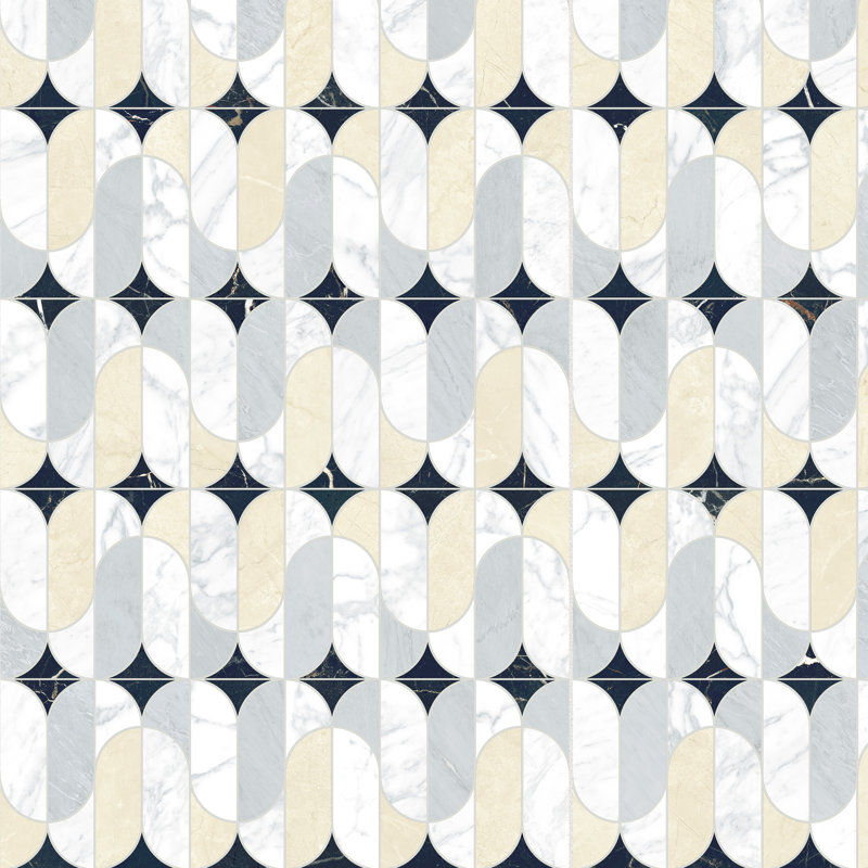 Reve 23-1/2 in. x 47-1/8 in. Porcelain Floor and Wall Tile