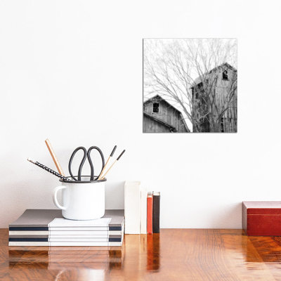 Barn Windows 1 Piece Wrapped Canvas Wall Art