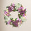 27'' Mother's Day Handcrafted Faux Heather Wood Wreath