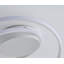 Plafonnier encastré à lumière blanche à intensité variable moderne et unique 18,11 po Caroljean-1194438895