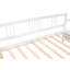 Lit de jour simple en bois massif avec deux tiroirs - Maximise l'utilisation de l'espace de rangement dans la chambre à coucher, idéal pour les petits espaces-140421398