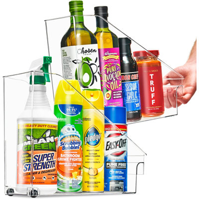  Ensemble de 2 paniers à bouteilles