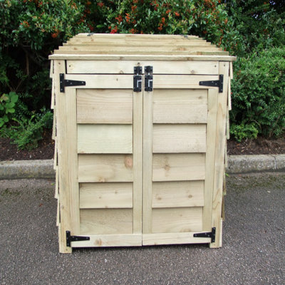 90 W x 90 D Wood Log Store