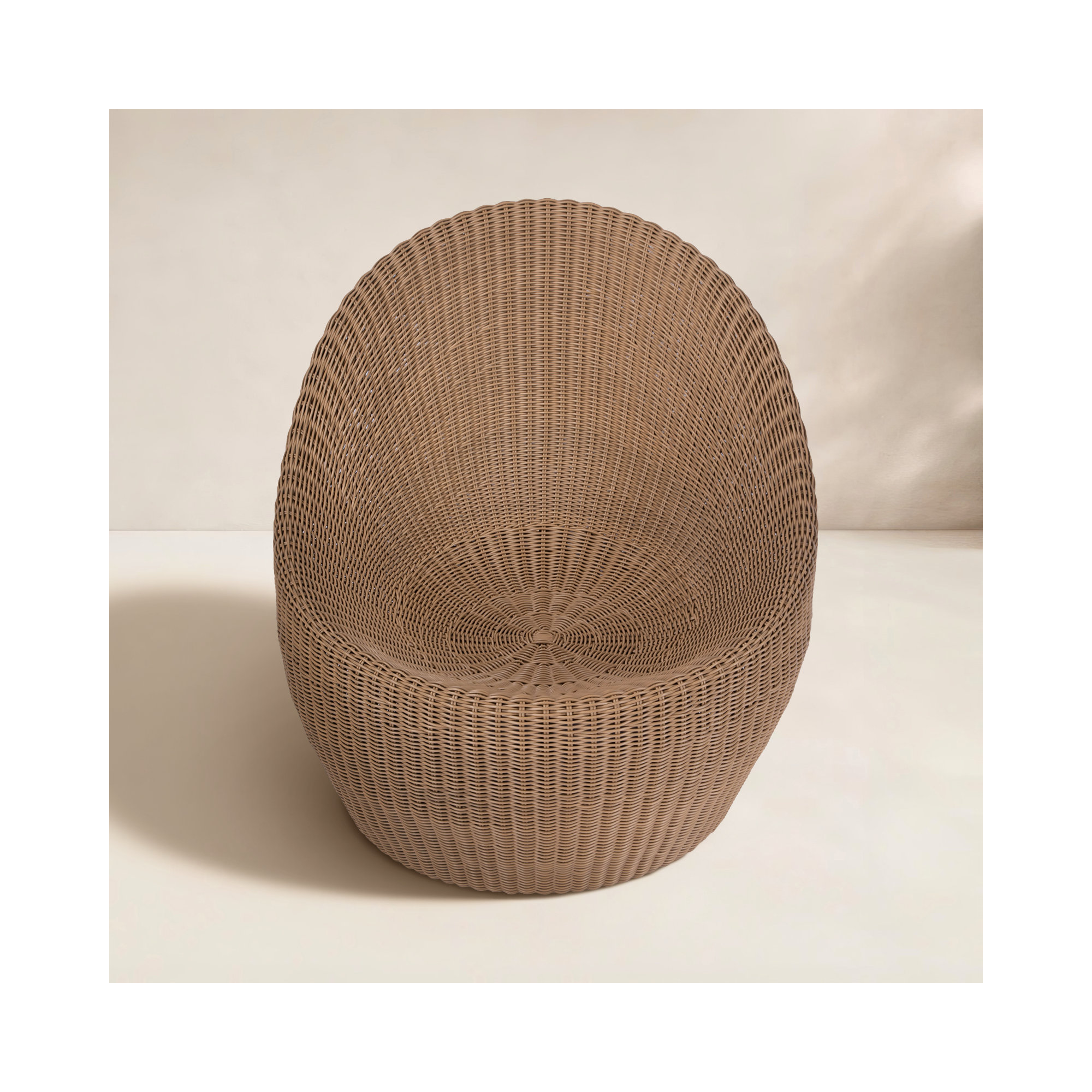 Gamma Wicker Patio Lounge Chair