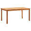 Ensemble de salle à manger rectangulaire avec coussins Yonce-1156790120