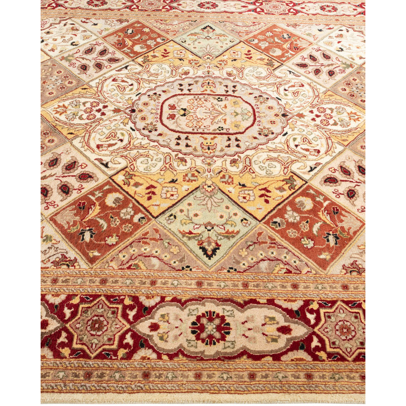 Classic One-of-a-Kind 6' 0" X 9' 2" Hand Knotted Area Rug