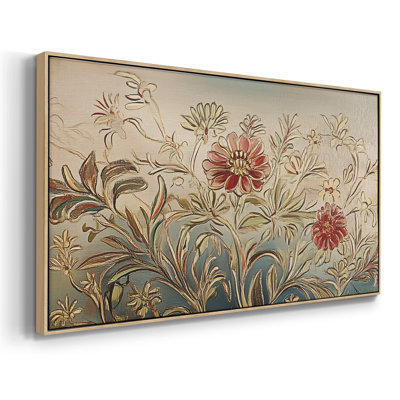 Botanical Series-CCCV- Framed Gallery Wrapped Canvas -Ready to Hang