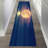 Stylish Non-Woven Soft Textured Printed Rug Boasting Striking Abstract Design for a Unique Touch in Your Home Decor-125784171