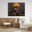Bats Over Haunted Mansion Canvas, conception par Nicole Tamarin-1763645047