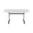 Buariki Rectangle Flip Top Modular Training Table with Casters-49340744-49340752