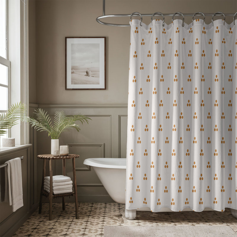 Rideaux de douche Glittering Dots - Premium, H 74 po x l 71 po