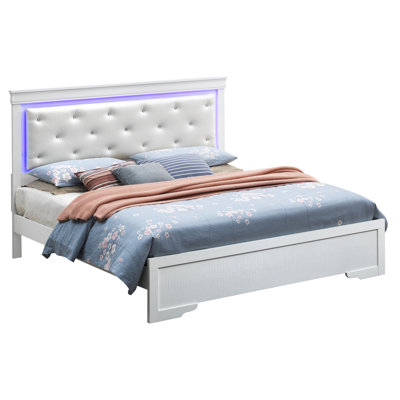 Stylish Elegant Silver Champagne Bed, 53"h X 79"w 85"d, Build For Support, Quick Assembly Diverse Interior Designs King Construction And Supportive Structure, Various