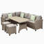 Ensemble de conversation modulaire en rotin 5 pièces avec coussins-1331267832-1263348579