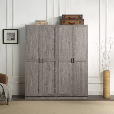 Hopkins Storage Closet with 7 Adjustable Shelves