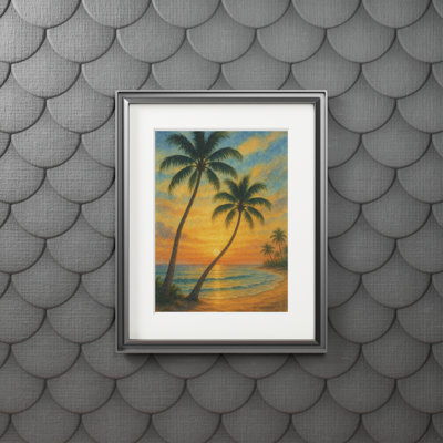Posters Single Picture Frame Print