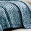 Ensemble de couvre-lit bleu en microfibre 3 pièces-761557506