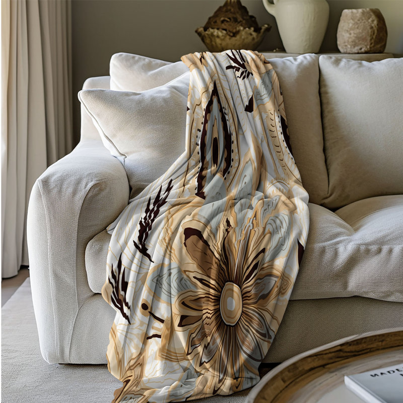 Cozy Hues - 1 pièce Sherpa Premium, Grand lit