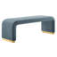 Banc rembourré en velours Koda Modway-93811974-93811975