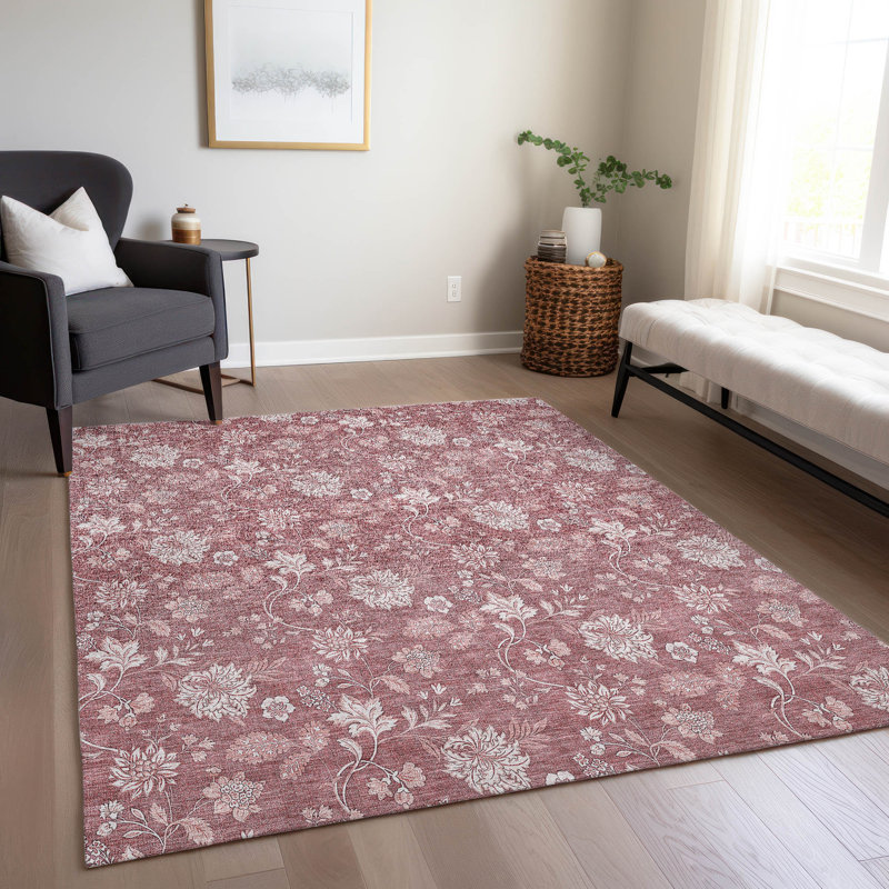 Tapis intérieur / extérieur Myqueal, Rectangle 5 pi x 7 pi 6 po